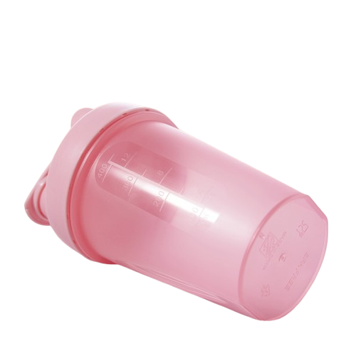 Leak-proof protein shaker bottle for gym and sports use