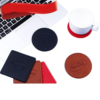 leather coaster logo printing bulk order
