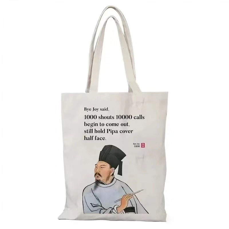 canvas bag logo printing customized