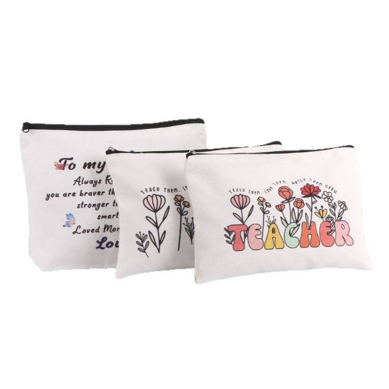 branded canvas zipper pouch malaysia for corporate gifts
