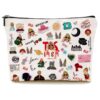 custom canvas pouch for stationery and cosmetic storage