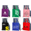 canvas bag colours logo printing customizable bulk