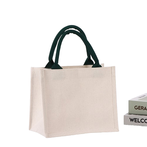 laminated canvas tote bag customize logo printing bulk