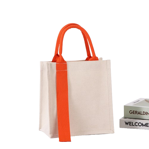 laminated canvas tote bag customize logo printing bulk