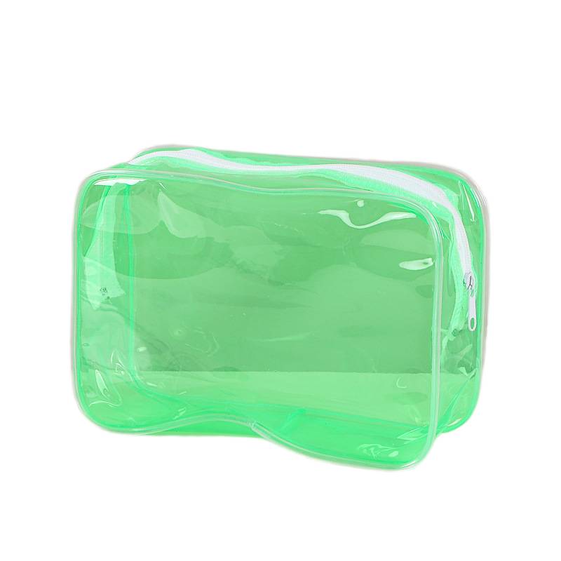 Transparent Storage Design transparent pvc pouch for toiletries and cosmetics
