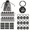 Custom Metal Keychain Set with Logo