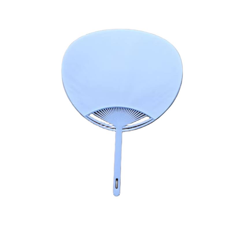 Waterproof PP Material waterproof pp hand fan promotional merchandise