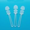 Translucent Handle Option translucent handle custom pp hand fan