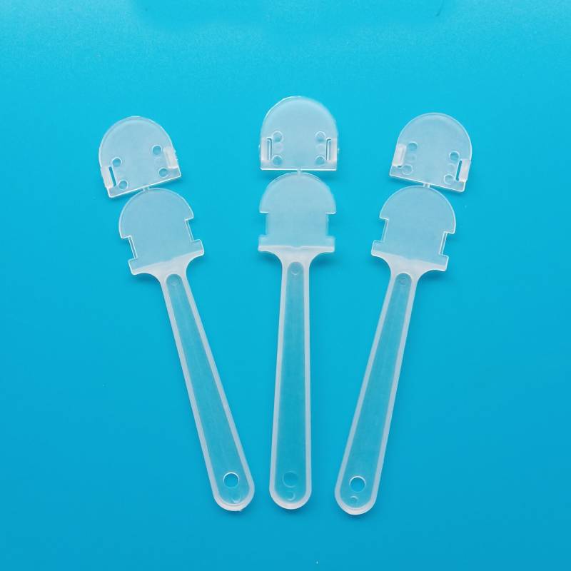 Translucent Handle Option translucent handle custom pp hand fan