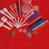 Multiple Handle Choices custom handle options for pp hand fan