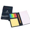 Personalized eco-friendly notebook with pen for branding and corporate events