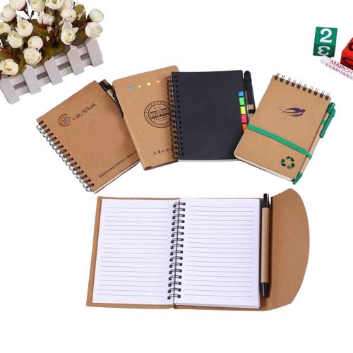 Eco Notebook With Pen Malaysia – sustainable corporate gift with logo
