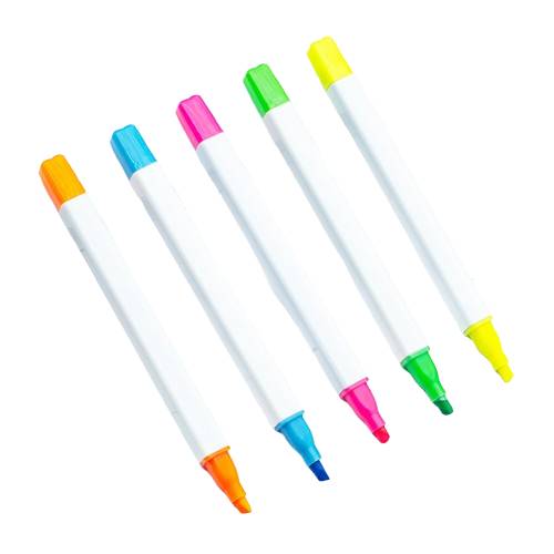 Branded highlighter and pen combo for corporate giveaways