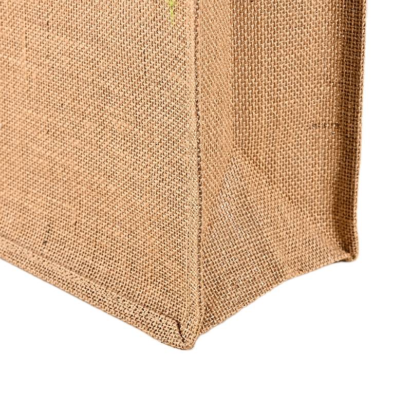 Structured Side Panels jute bag side panel construction