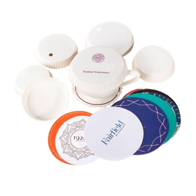 Paper Coaster Printing Custom paper coaster printing with logo