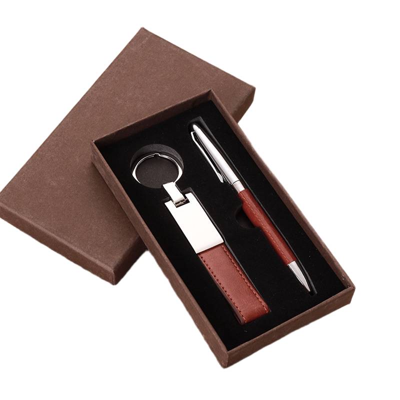 custom logo pen and keychain for business gifts