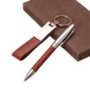 pen and keychain gift set for employee welcome kits