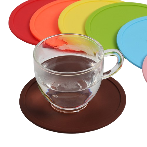 rubber coaster logo printing bulk order