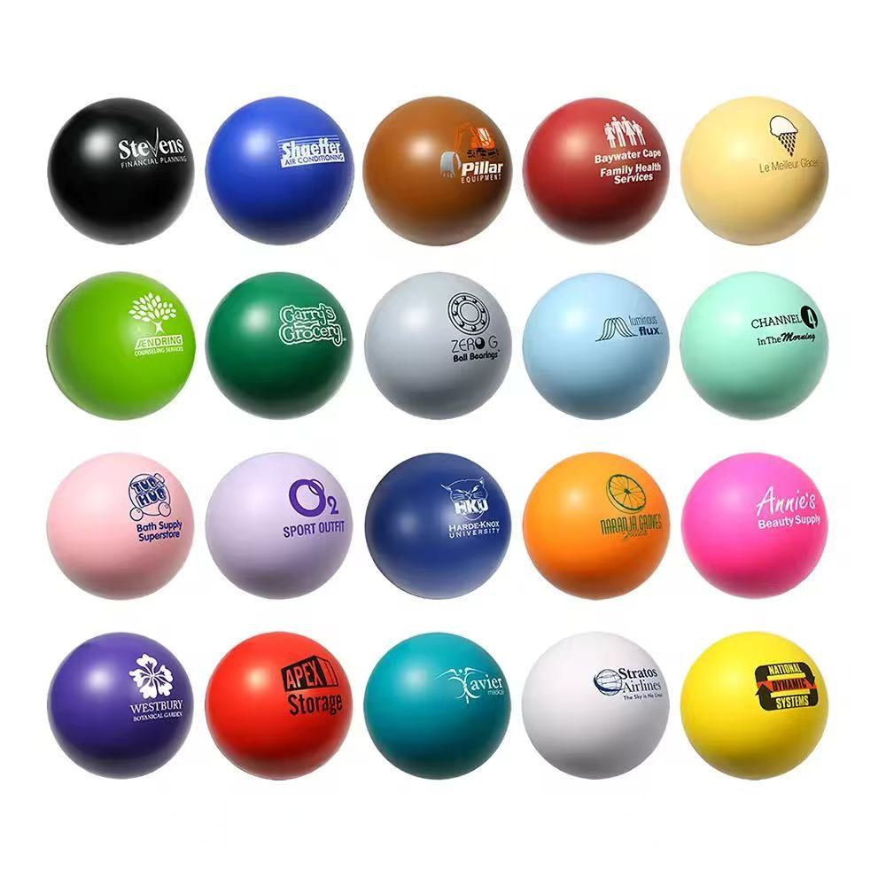 stress relief ball custom logo printing