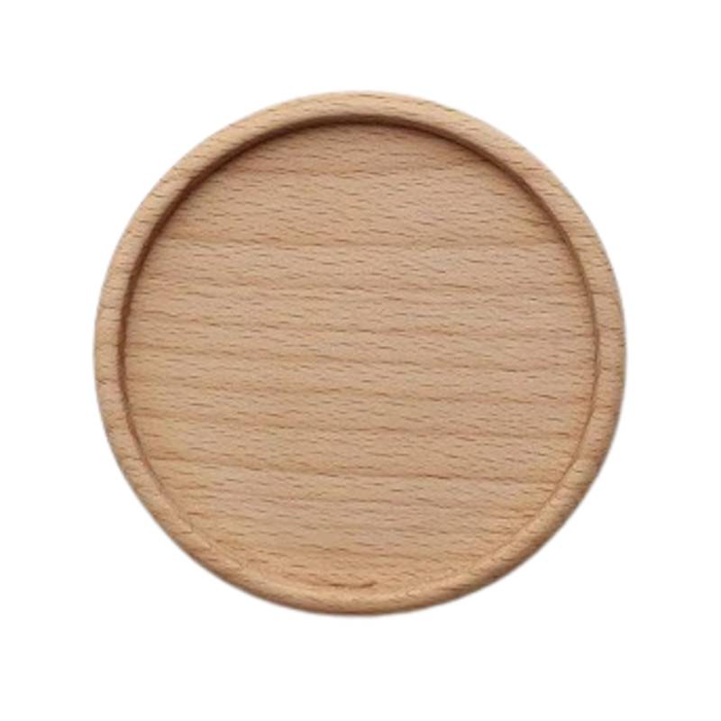Custom Wooden Coaster Wooden coaster with custom logo for corporate events