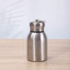 Portable mini thermos bottle with double-wall insulation for hot and cold drinks