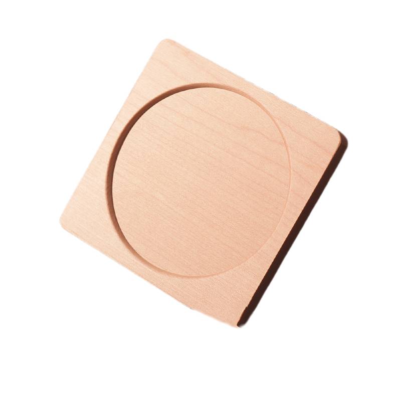 Wooden Coaster for Corporate Gifts Wooden coaster for corporate and promotional use
