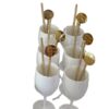 Personalized drink stirrer with custom logo printing in Malaysia