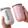 Thermal Coffee Mug Malaysia with ergonomic handle and spill resistant lid