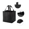 Non Woven Bag Handle Details Non Woven Bag Sewn Handle and X Stitch Details