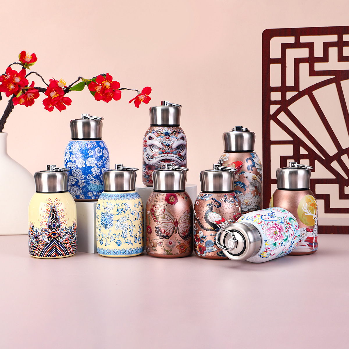 Sleek Custom Stainless Steel Bottle Malaysia with ergonomic design