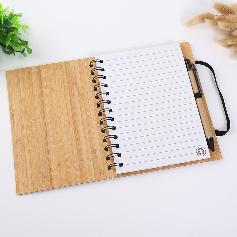 Customized Bamboo Notebook Malaysia with personalized design and branding