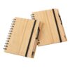 Customized Bamboo Notebook Malaysia with eco-friendly bamboo cover