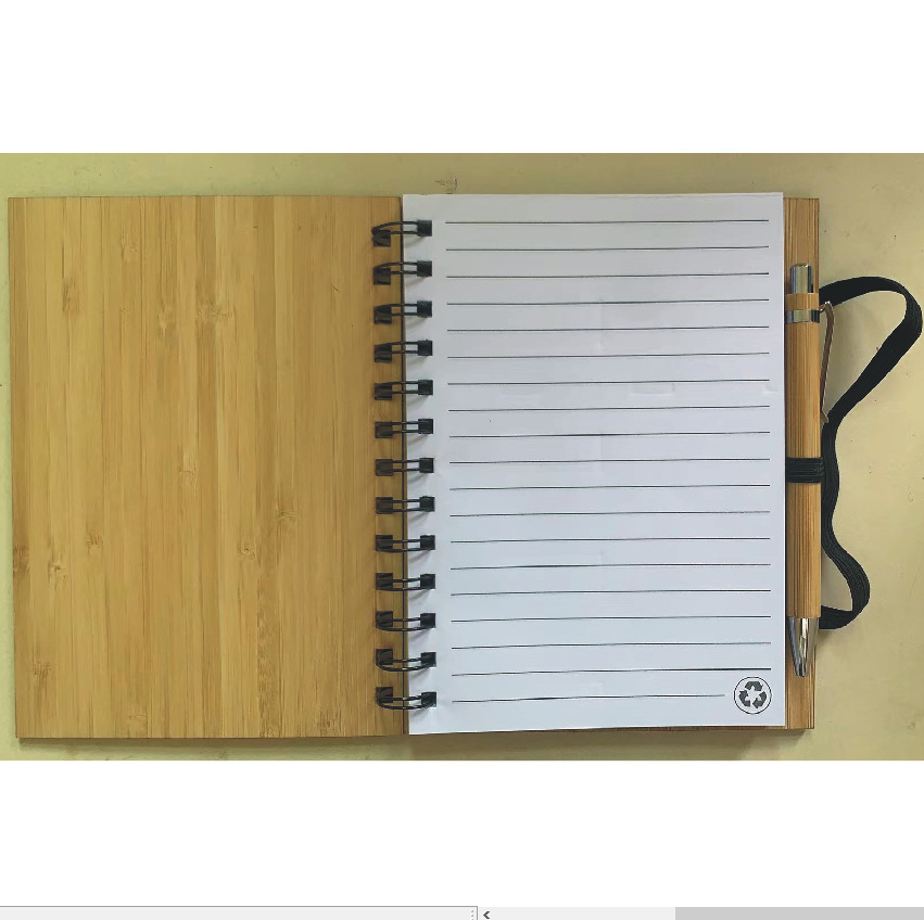 Customized Bamboo Notebook Malaysia for corporate gifting and events