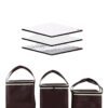 three-layer insulated cooler bag with heat-locking design