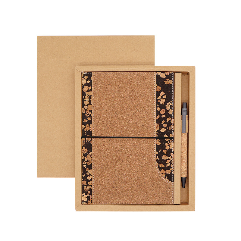 Cork Notebook Printing Malaysia – textured cork notebook with premium finish