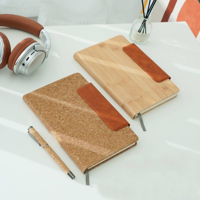 Magnetic Cork Diary Printing Malaysia – sleek magnetic closure diary