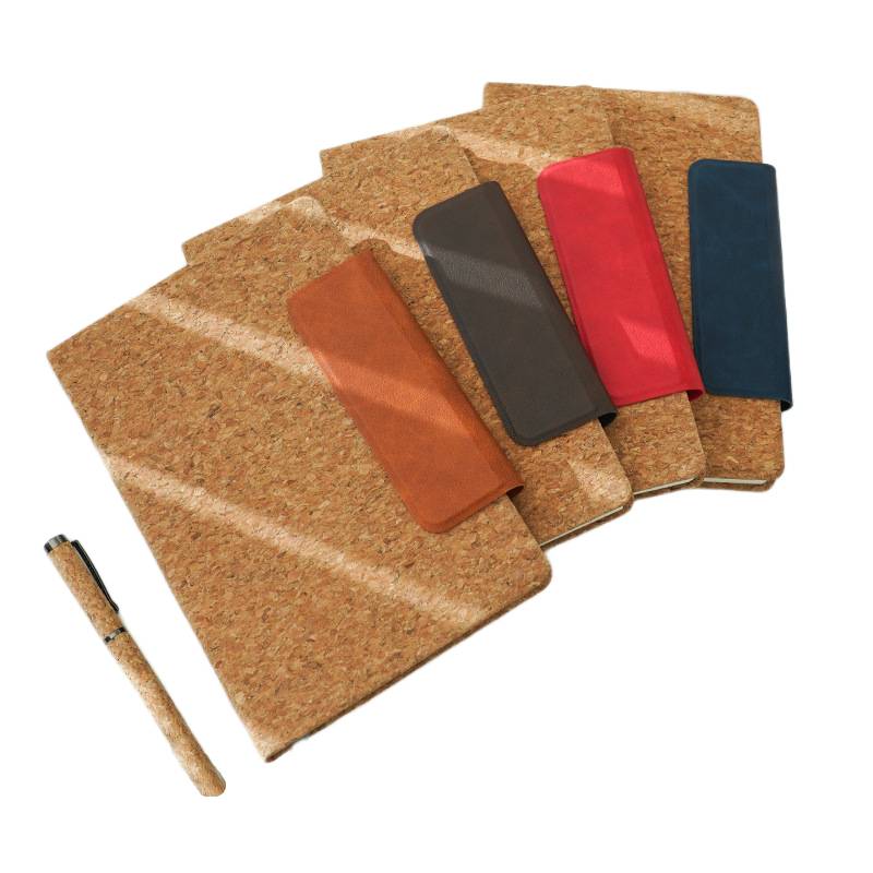 Magnetic Cork Diary Printing Malaysia – eco-friendly cork diary with magnetic clasp