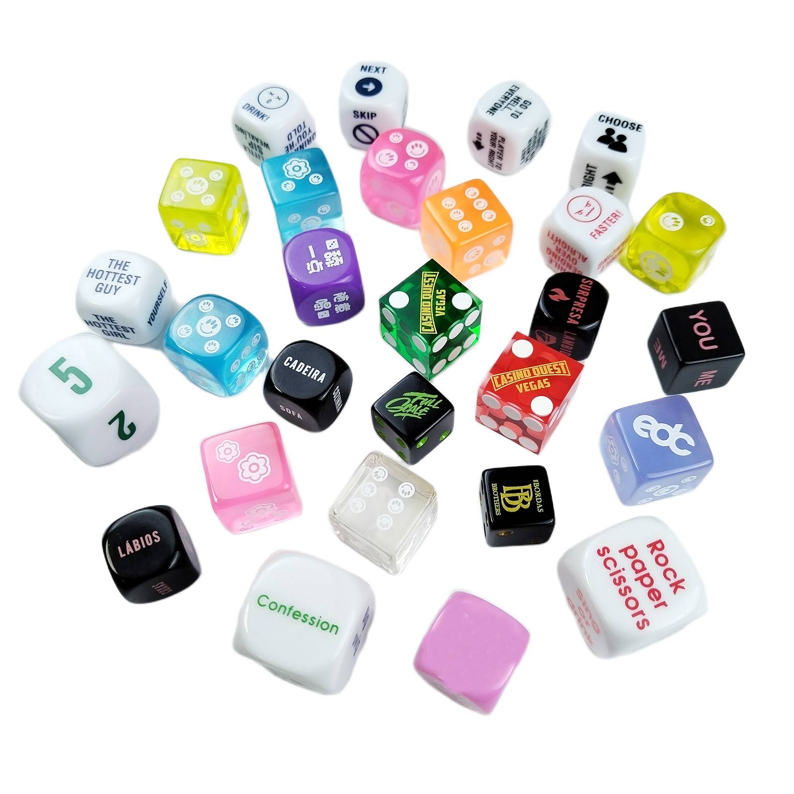 Custom Dice printing