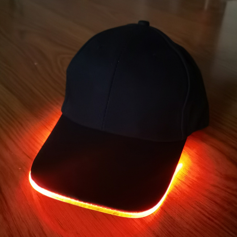 glow in the dark cap custom logo printed