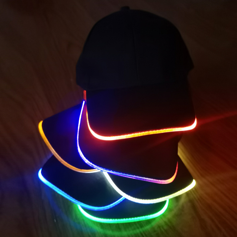glow in the dark cap custom logo printed