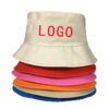 custom fishermen hat logo print bulk order