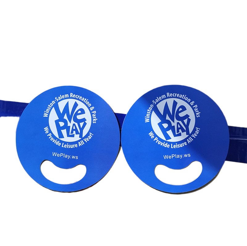 custom PP Hand Fan printing
