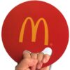 custom PP Hand Fan printing