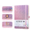 Flashy Shining Notebook Malaysia – promotional notebook with glittering finish
