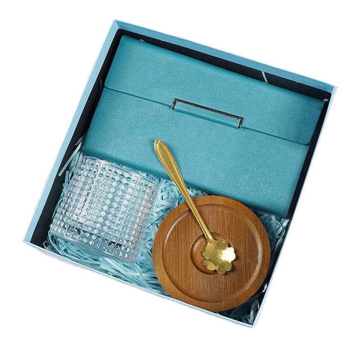 Elegant gift box packaging for curated corporate gift set Malaysia