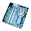 Curated corporate gift set Malaysia with bottle and fan