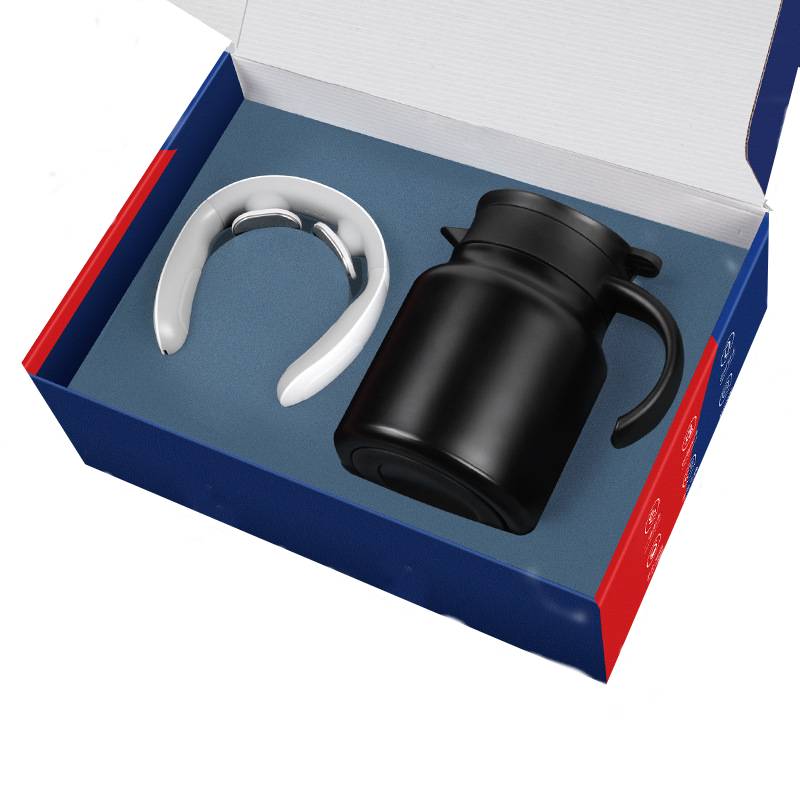 Exclusive luxury corporate gift set Malaysia with kettle and massager.