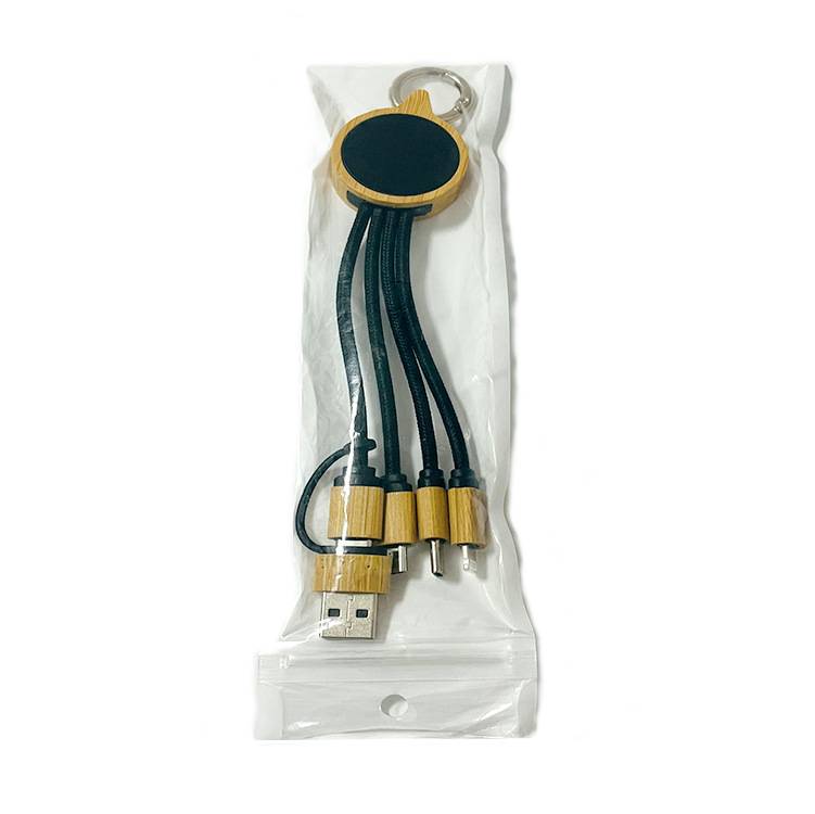 Custom logo printed on Multi USB Cable Corporate Gift Set packaging