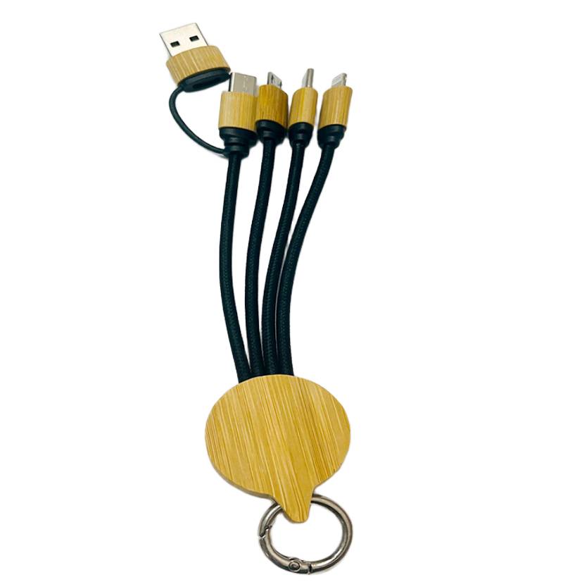 Multi USB Cable Corporate Gift Set Malaysia – complete tech gift set with charging cable and packaging