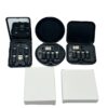 Professional using Multi USB Cable Corporate Gift Set to charge phone and tablet